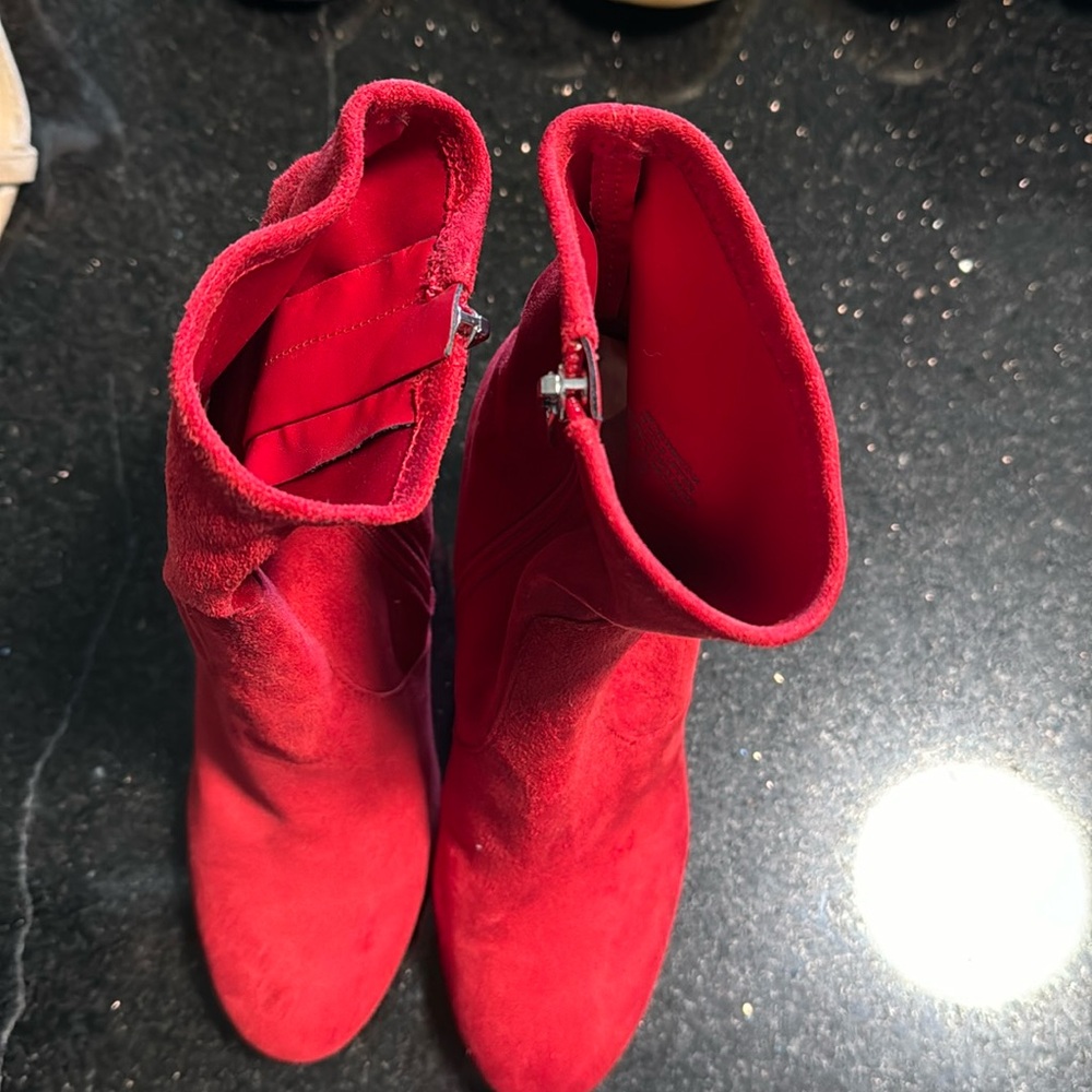 Red Mark Fisher boots